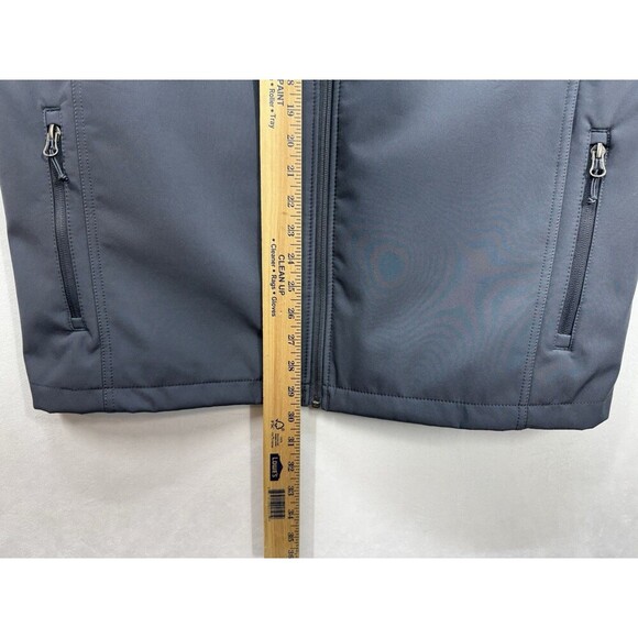 World Poker Tour Port Authority Vest Men’s XL Gray Full Zip Embroidered Logo EUC - Picture 4 of 9